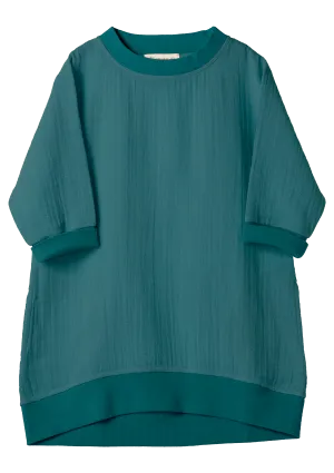 Long-Top 3/4 sleeve Emerald