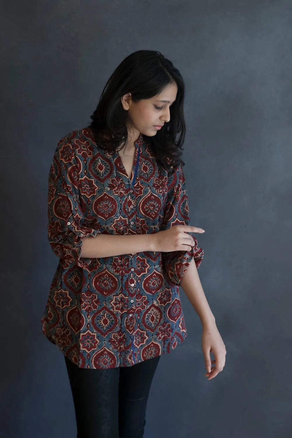 Long top with pockets