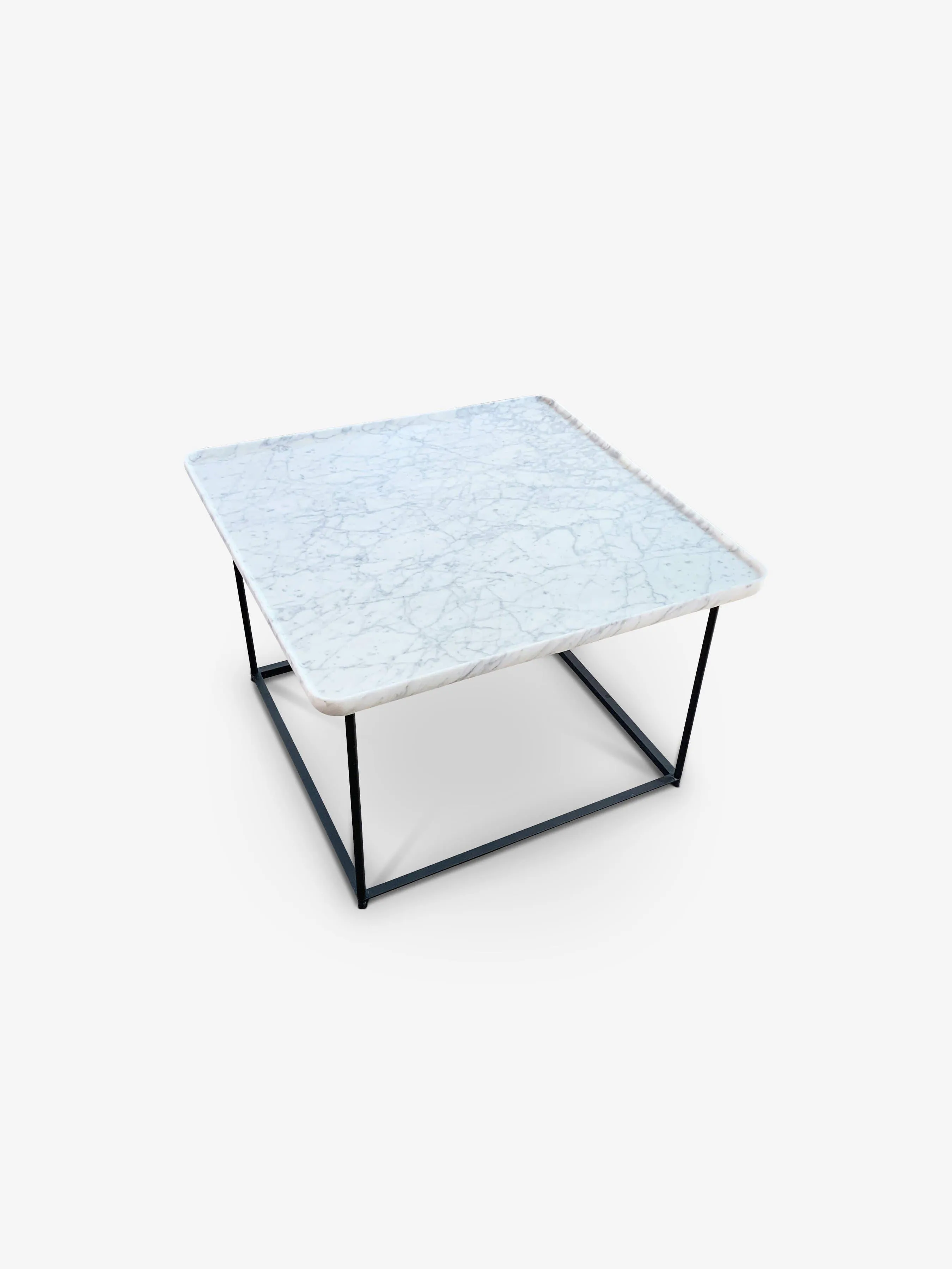 Luca Nichetto 381 Torei Square Table in Marble by Cassina