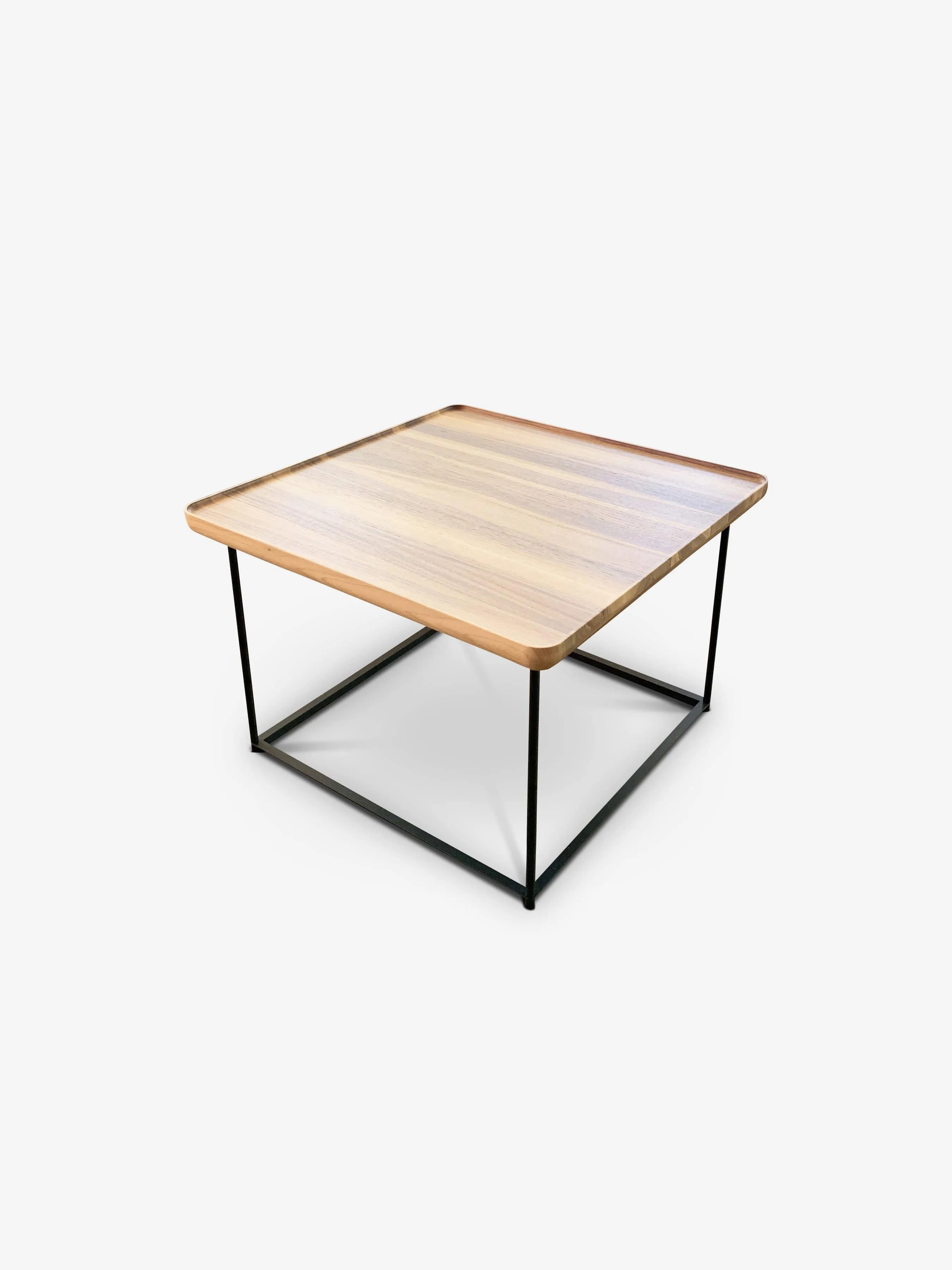 Luca Nichetto 381 Torei Square Table in Walnut by Cassina