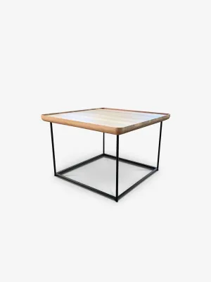 Luca Nichetto 381 Torei Square Table in Walnut by Cassina