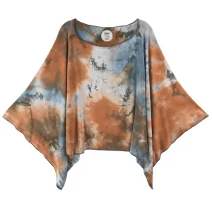 Luna Midwaist Tie Dye Top - Cholla