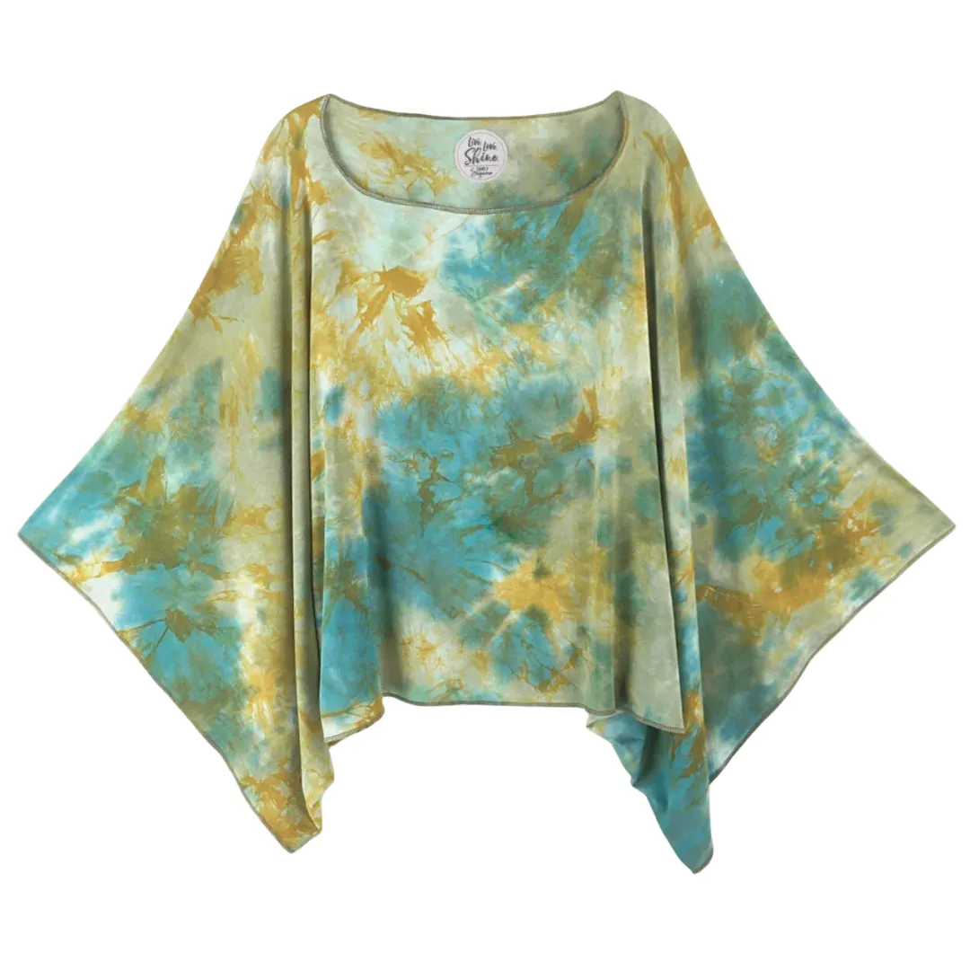 Luna Midwaist Tie Dye Top - Saguaro