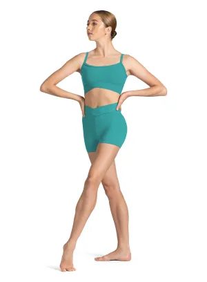M7061L Braid Neckline Cami Crop