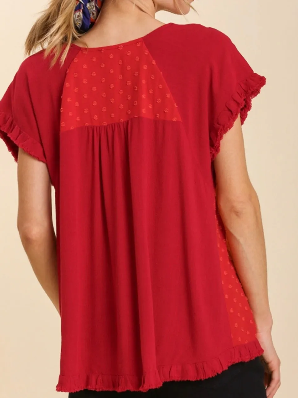 Maddison Top - Red