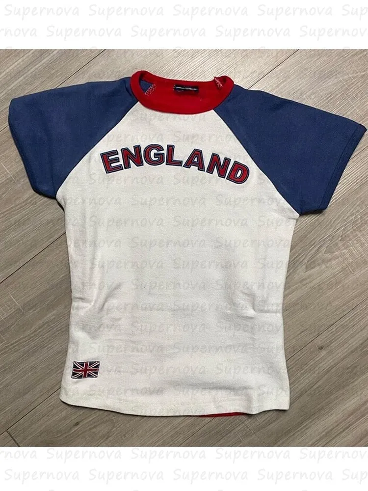 Maglie Nazionali Tee Y2k Crop Top