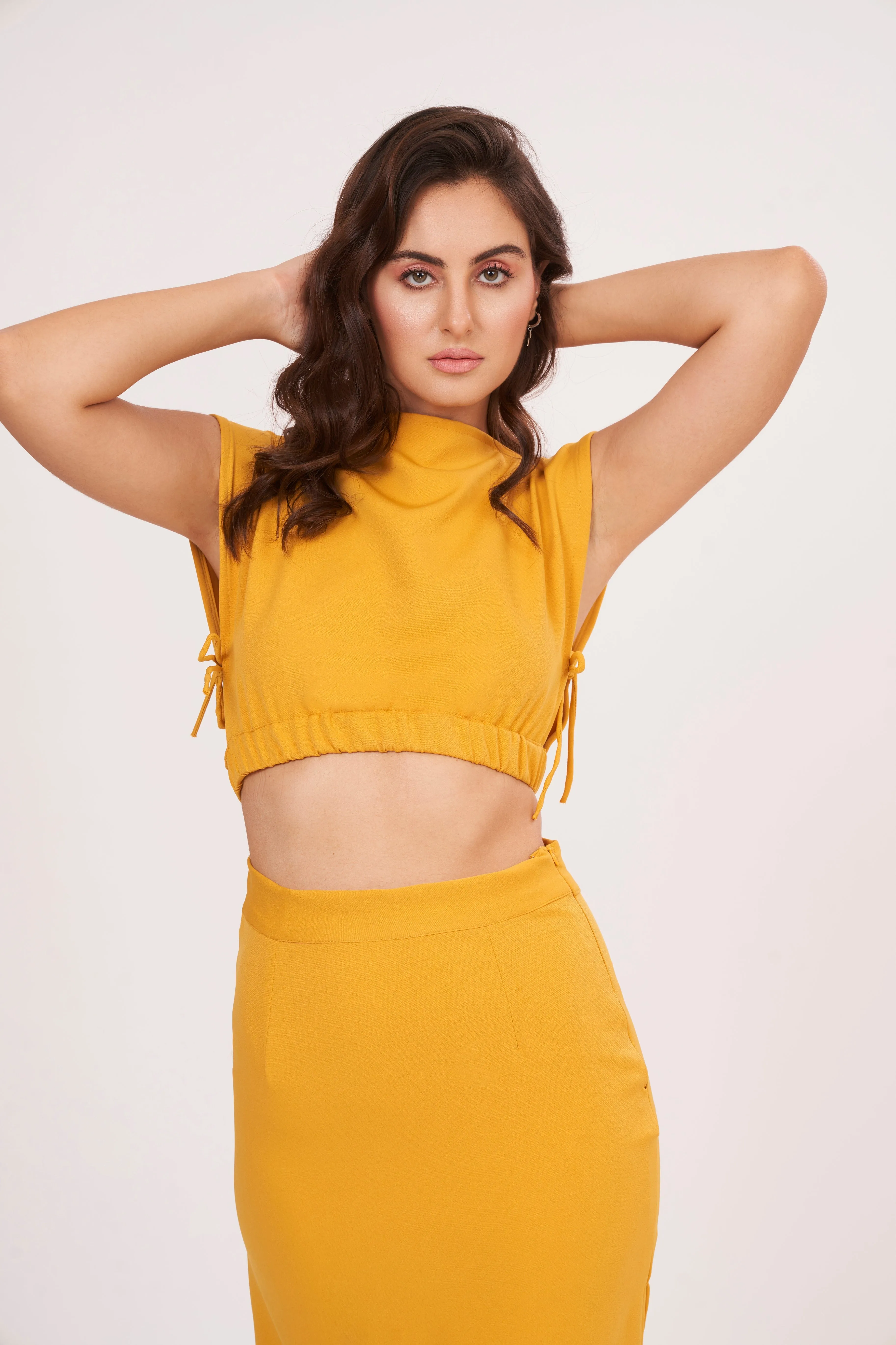 Magnificent Mustard Yellow Square Top
