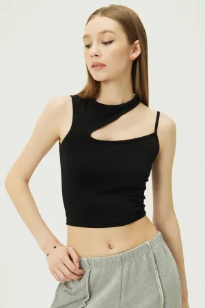 Maillie Cutout Tank Top Maillie Cutout Tank Top