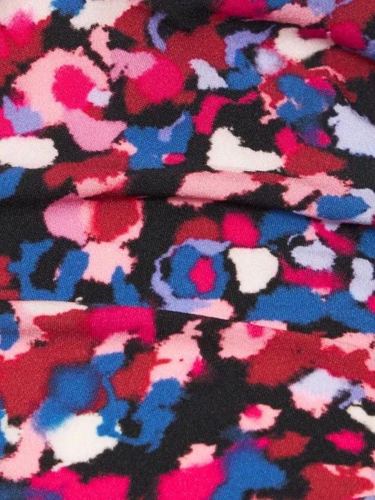 Marant Etoile   Niall printed triangle bikini top 