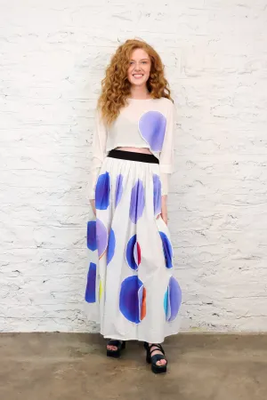maria calderara Watercolor Crop Top