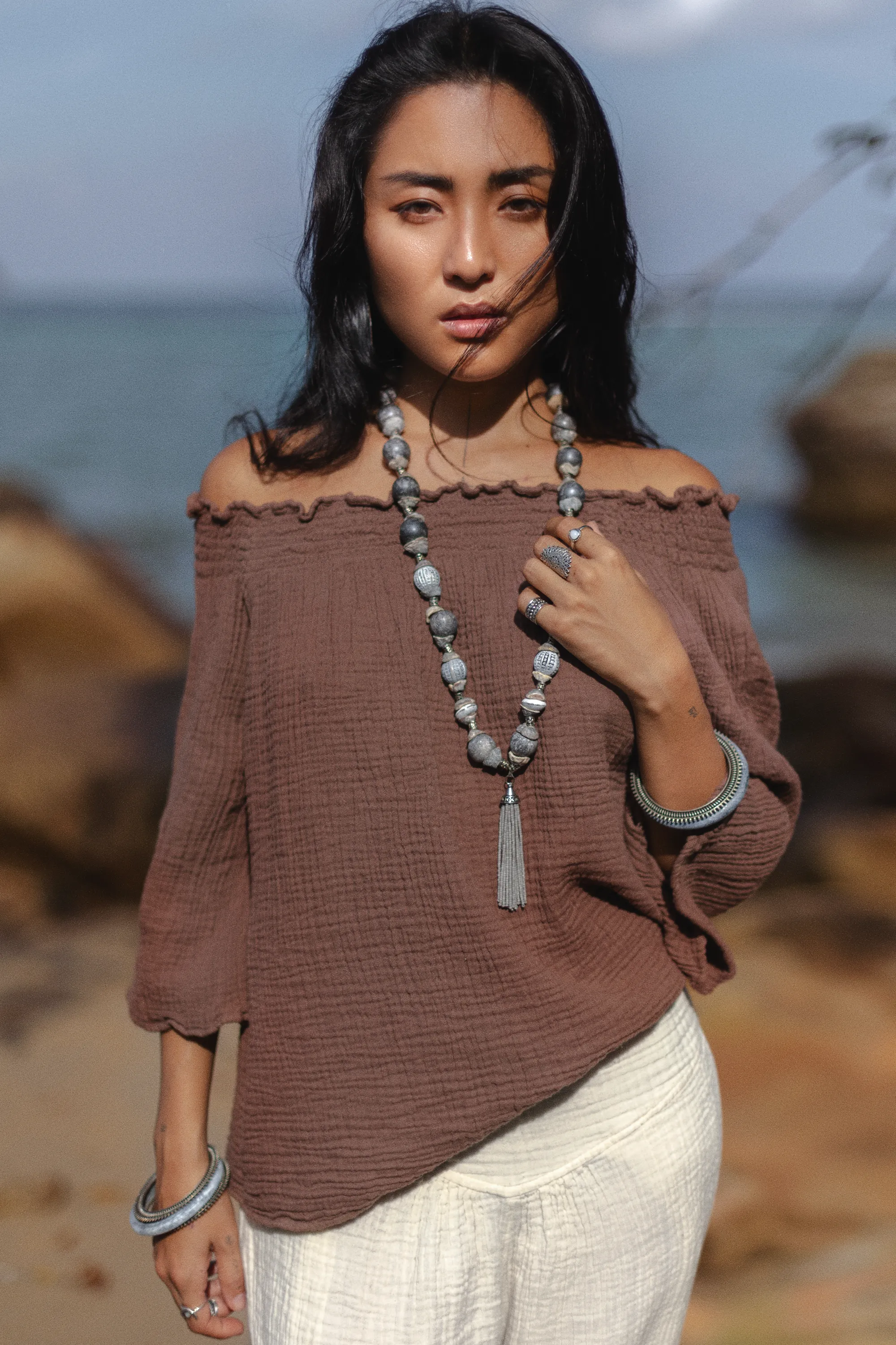 Maya Top Mocha