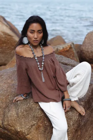 Maya Top Mocha
