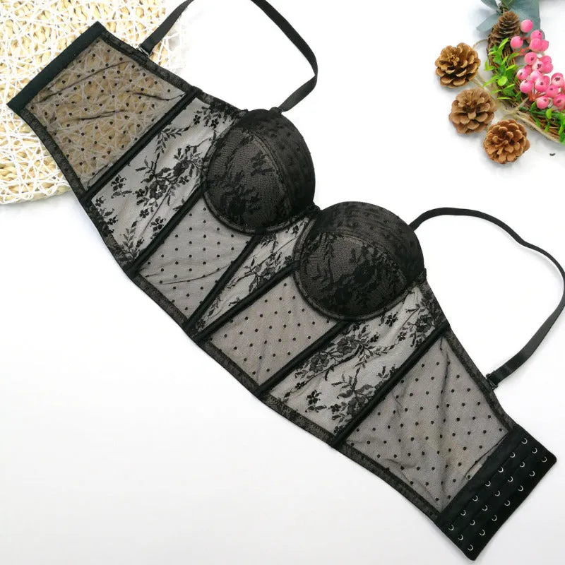 Mesh Corset Top