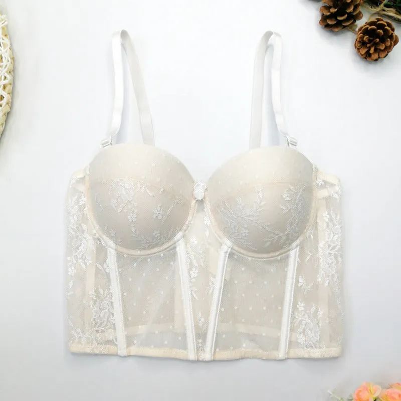Mesh Corset Top