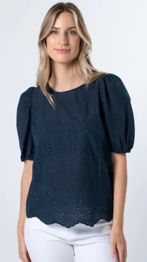 Minnie Top Navy