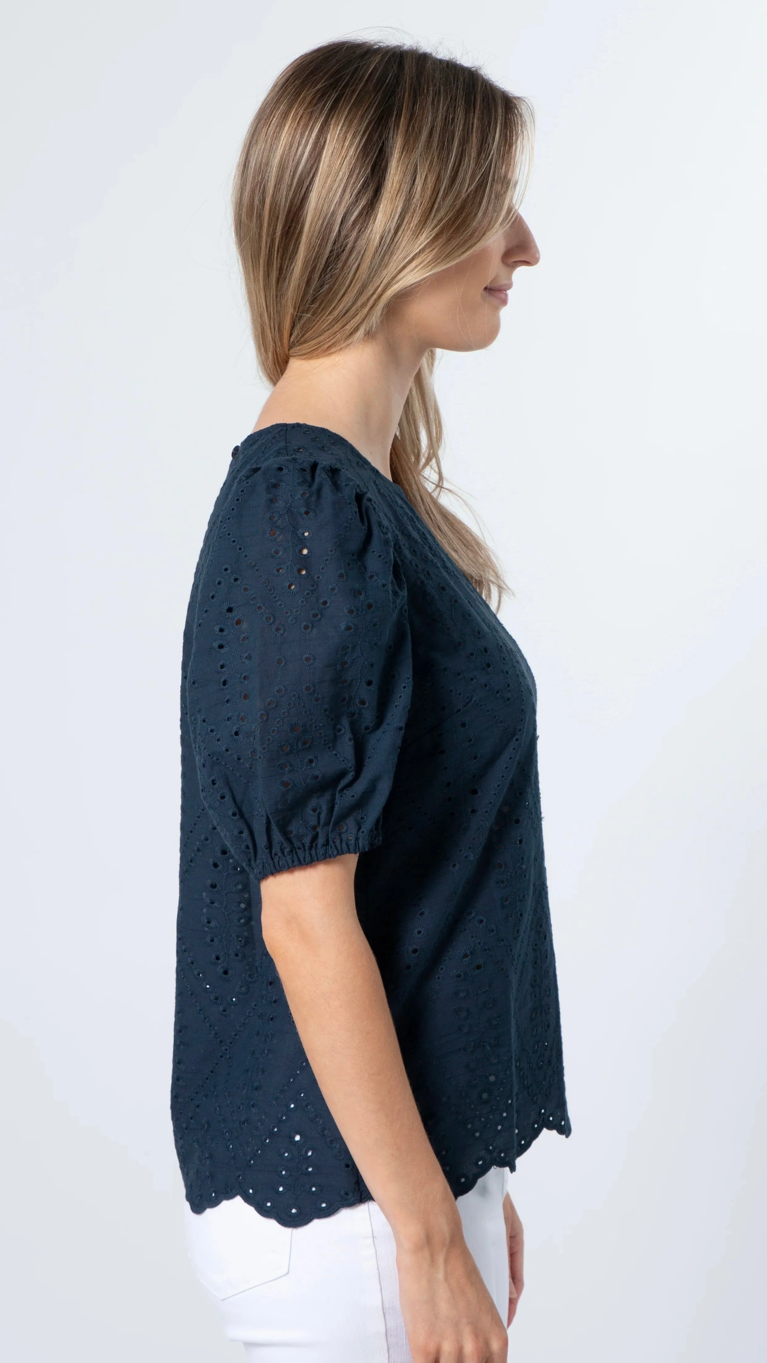 Minnie Top Navy
