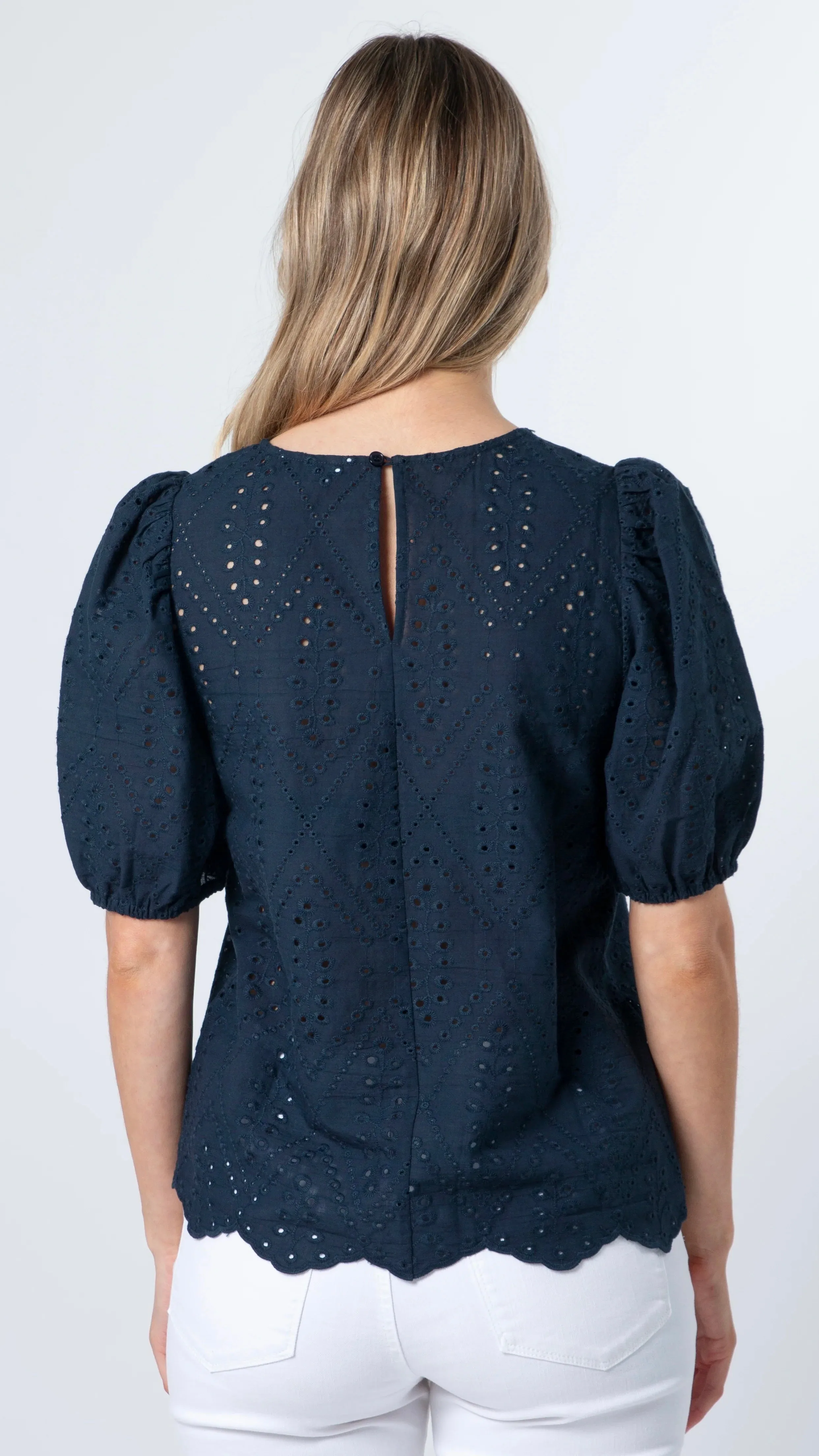 Minnie Top Navy