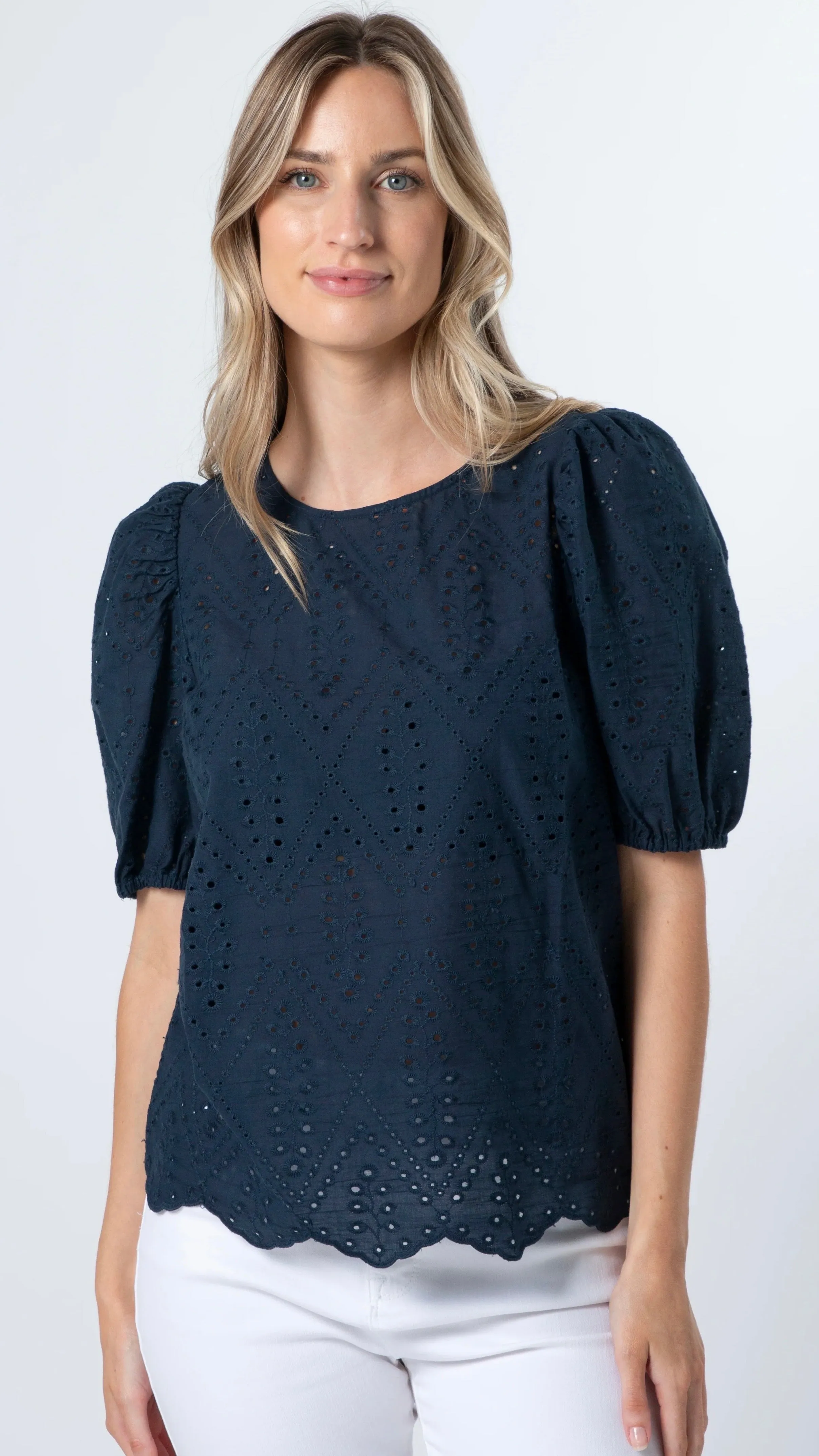 Minnie Top Navy