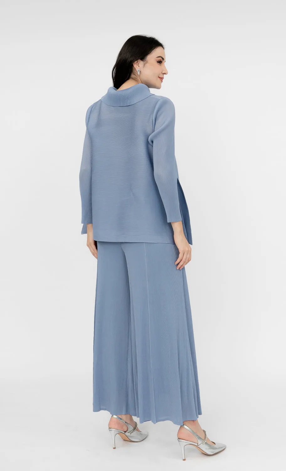 Miss Majestic Top in Cerulean Blue