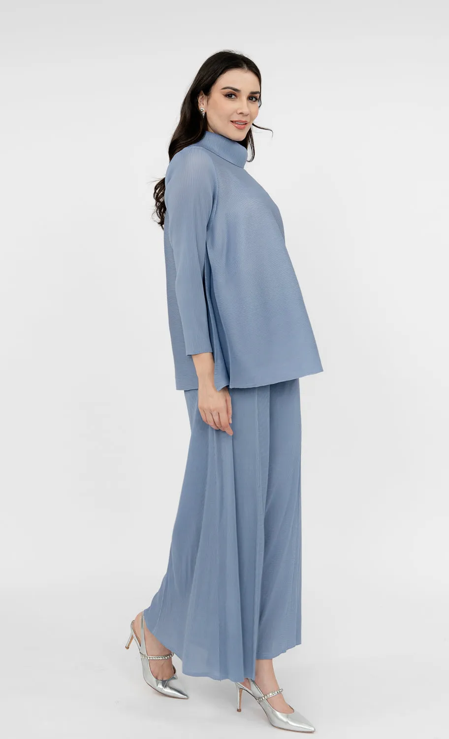 Miss Majestic Top in Cerulean Blue