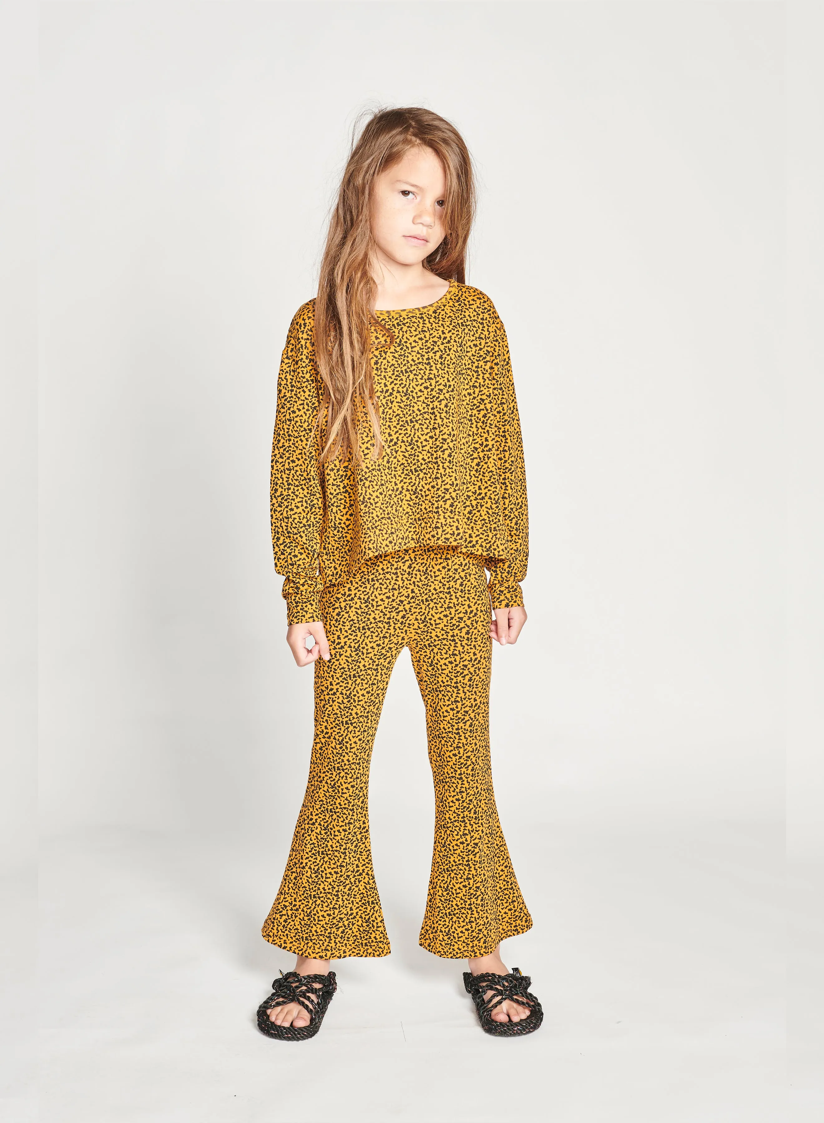 Missie Munster Leo LS Tee - Mini Leopard