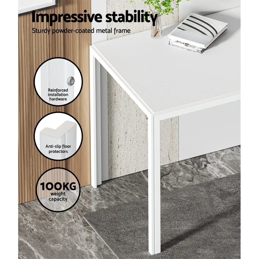 Modern 7-Piece Dining Set, MDF Top, Metal Frame - Artiss