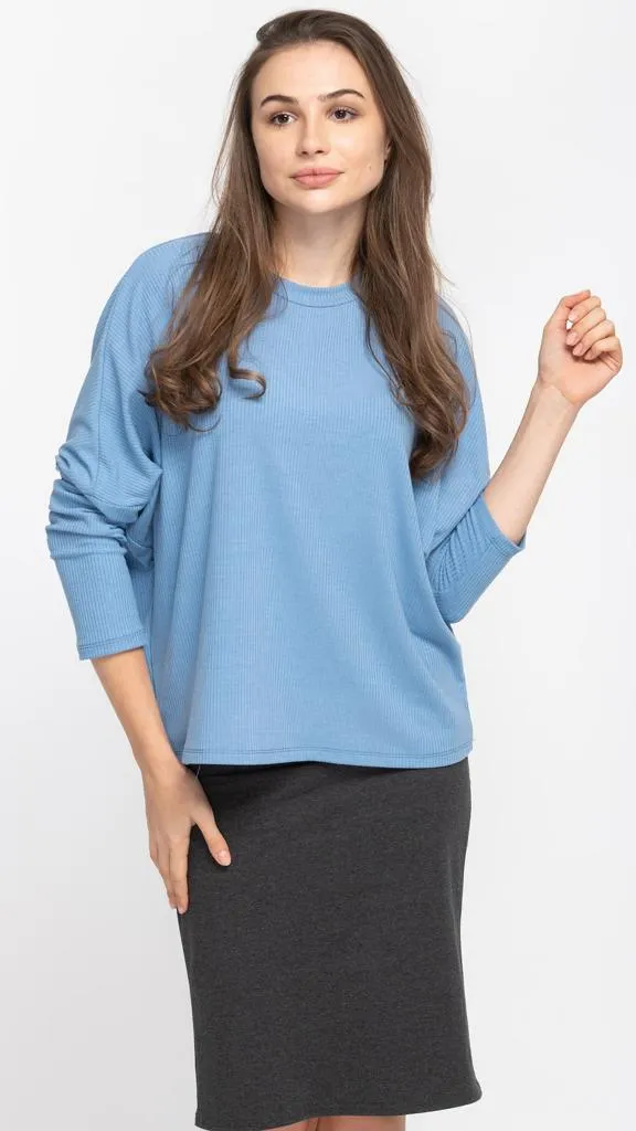 Mona Dolman Sleeve Lightweight  T-Shirt