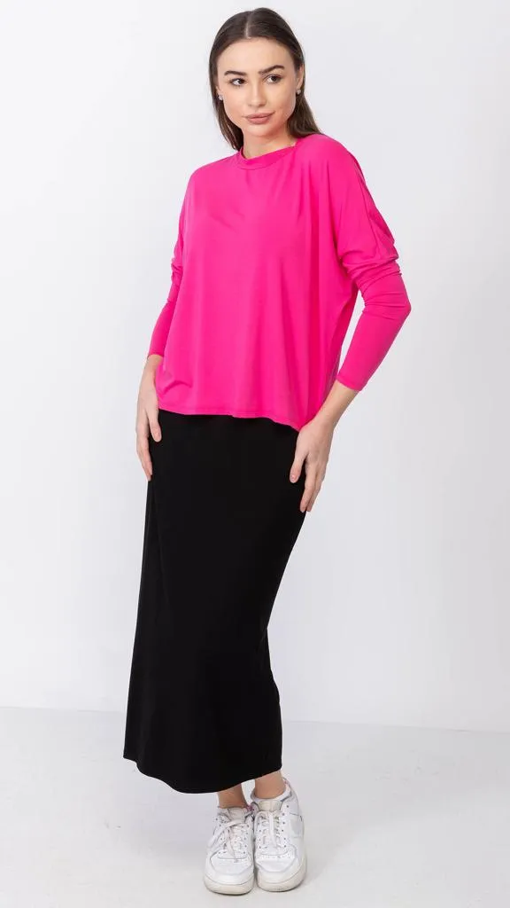 Mona Dolman Sleeve Lightweight  T-Shirt