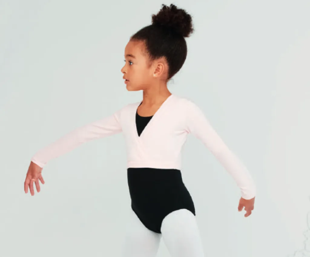Mondor Long Sleeve Wrap Top
