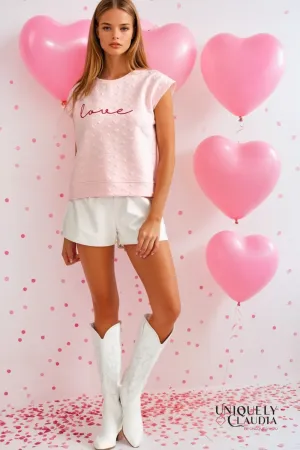 My Love Cap Sleeve Top