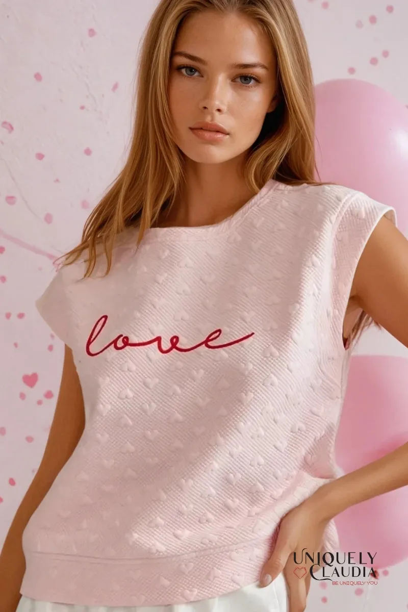 My Love Cap Sleeve Top