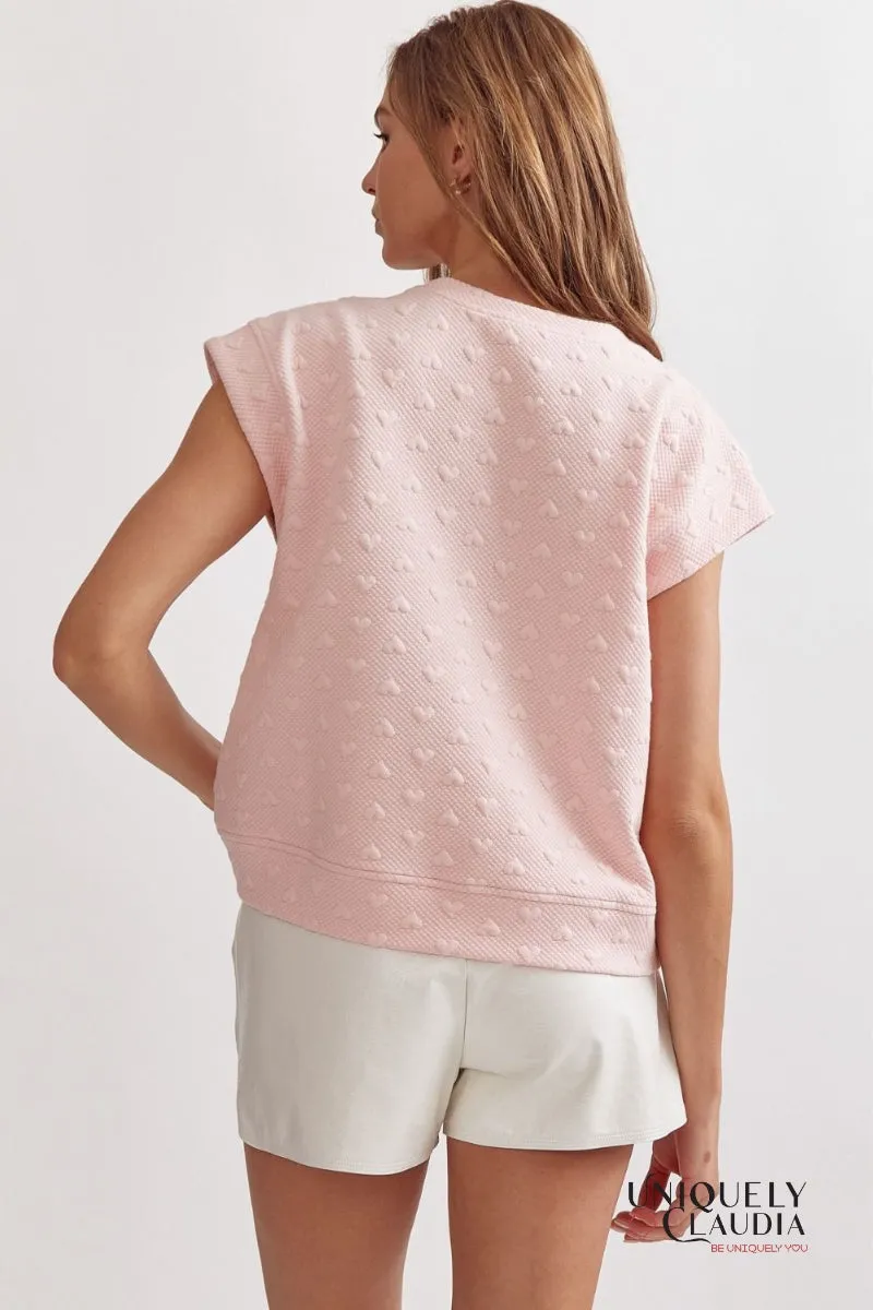 My Love Cap Sleeve Top