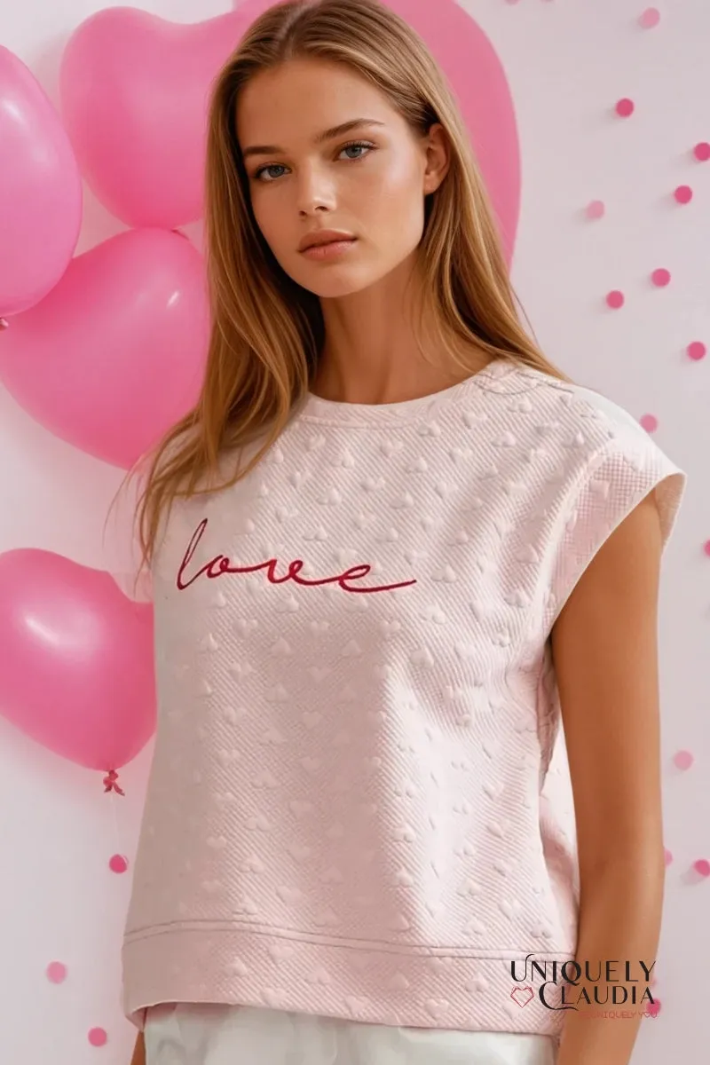 My Love Cap Sleeve Top