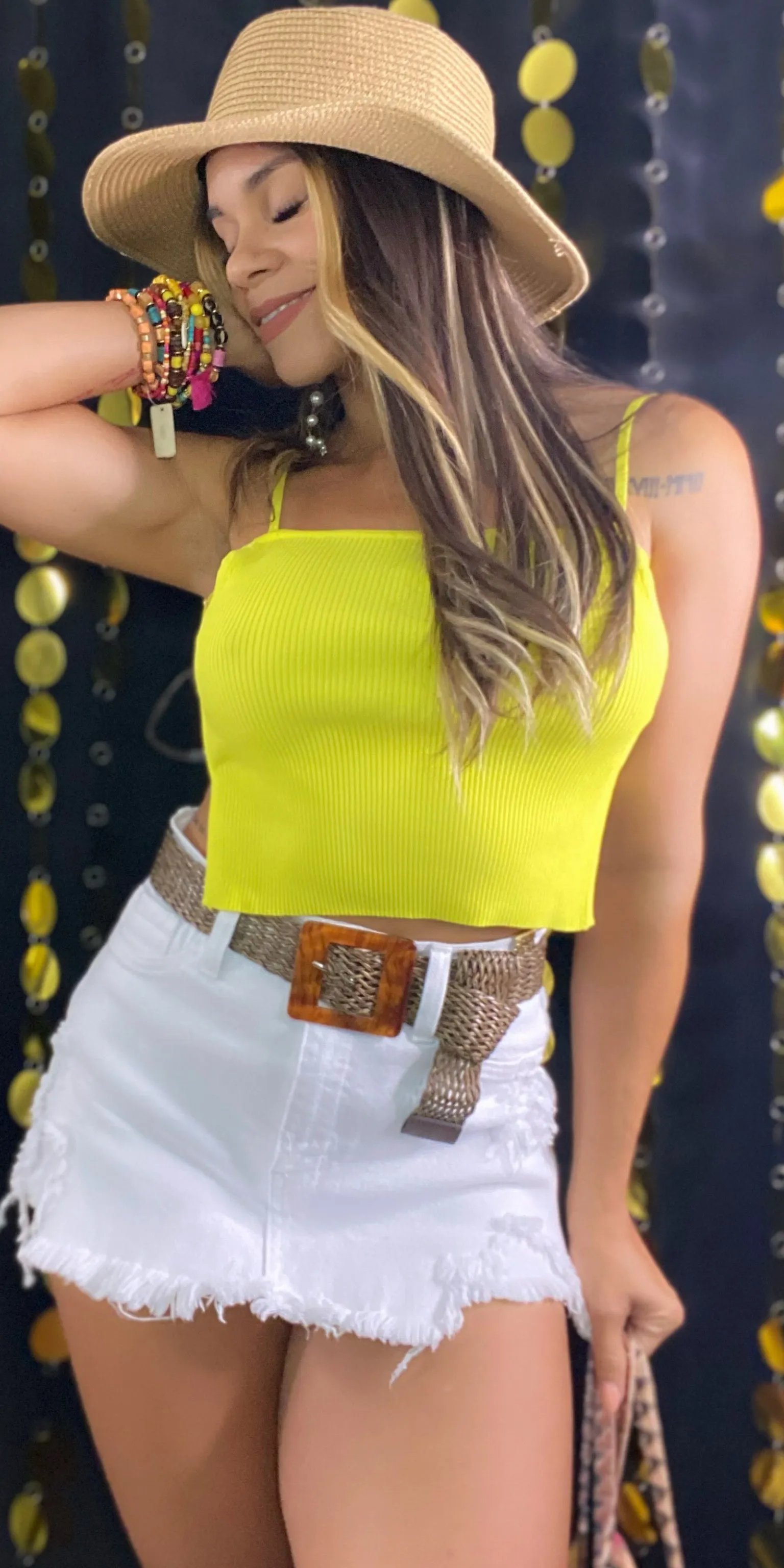 No Back Crop Top