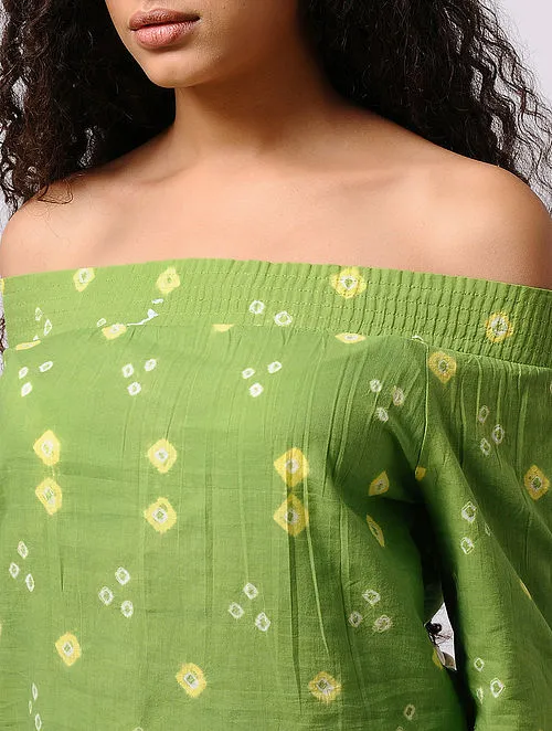 Off-Shoulder Cotton Top