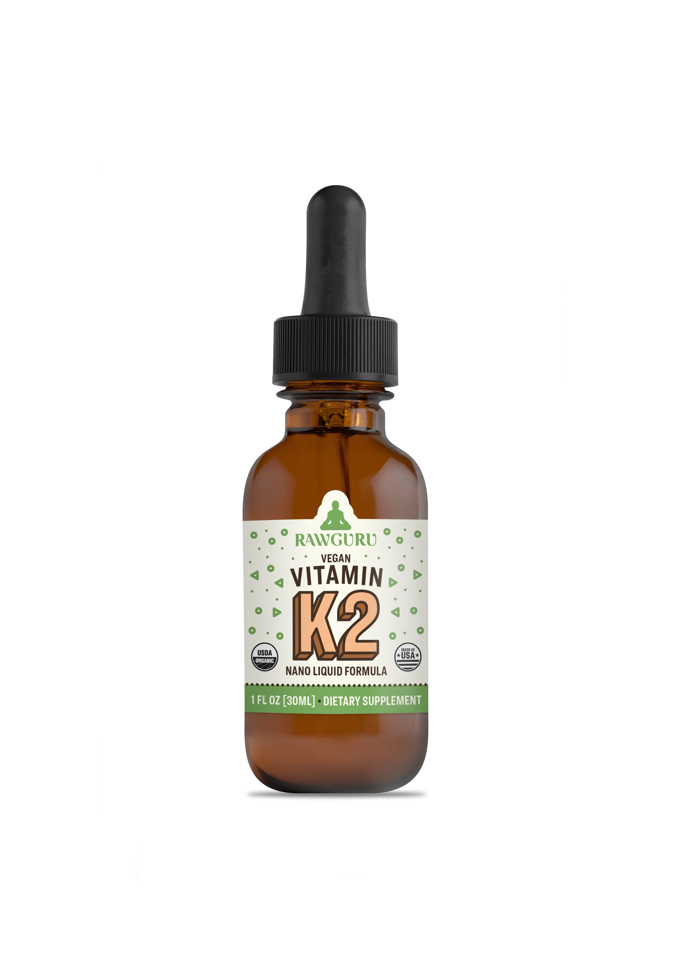 Organic Nano Vitamin K2 Tincture - 30 mL