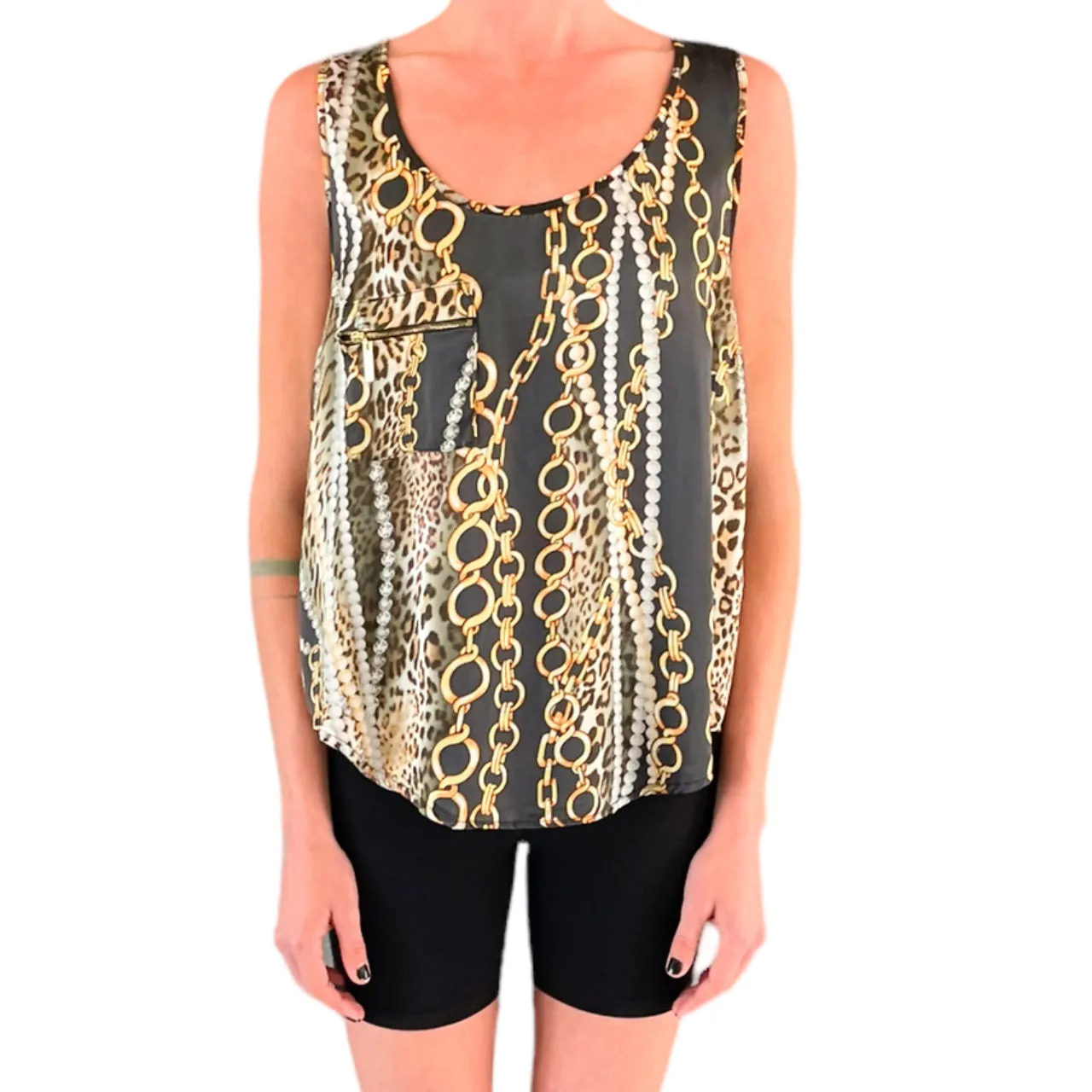 Orna Fahro Hooded Zip Top