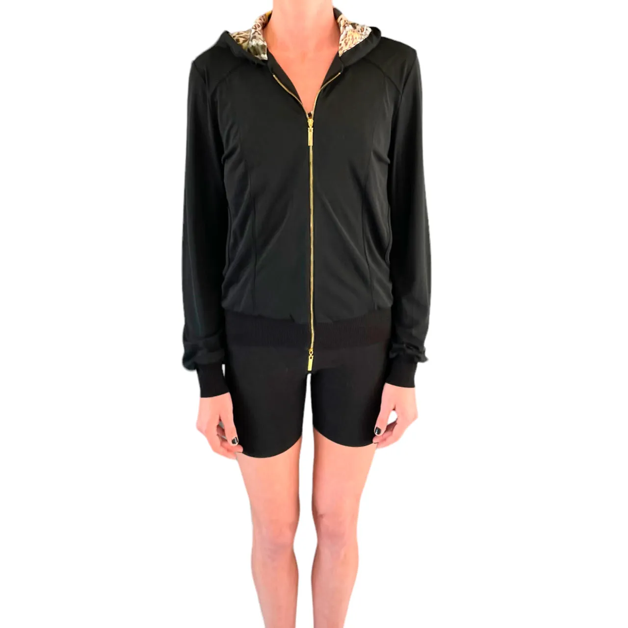 Orna Fahro Hooded Zip Top