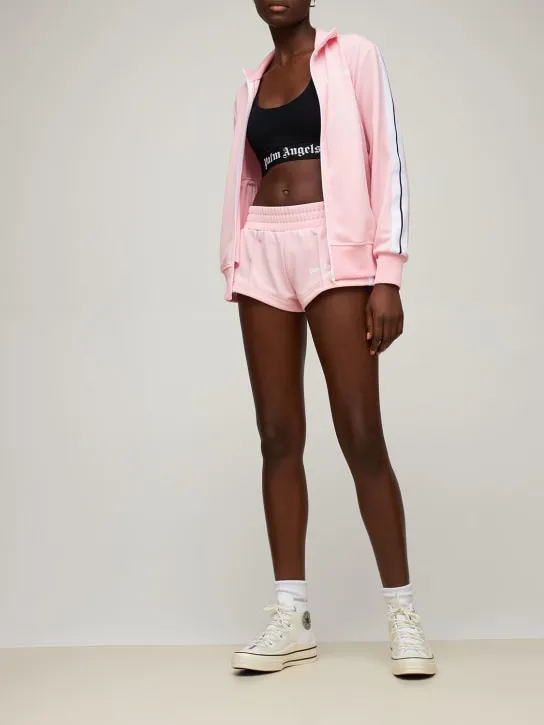 Palm Angels   Classic logo jersey bra top 