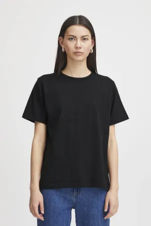 PALMER BLACK LOOSE TSHIRT