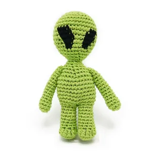 Pawer Squeaky Alien Dog Toy