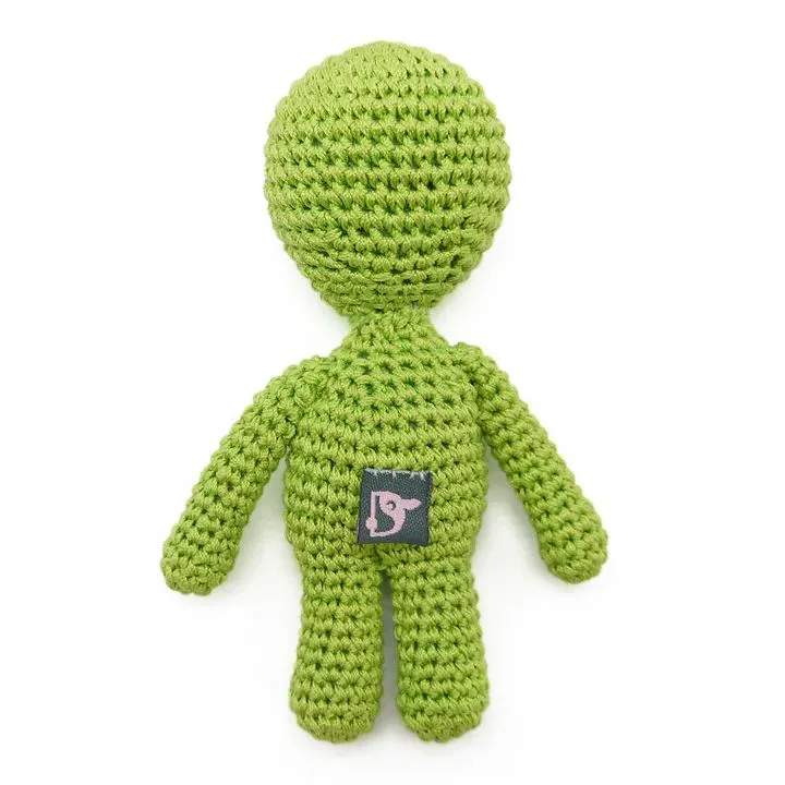 Pawer Squeaky Alien Dog Toy
