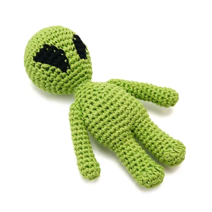 Pawer Squeaky Alien Dog Toy