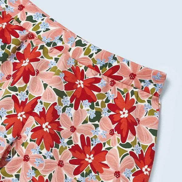 PEACH FLORAL SET FOR GIRLS