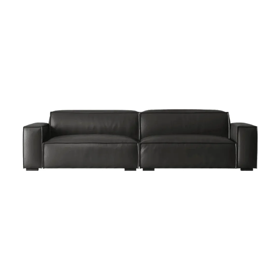 Perdue Faux Leather Sofa