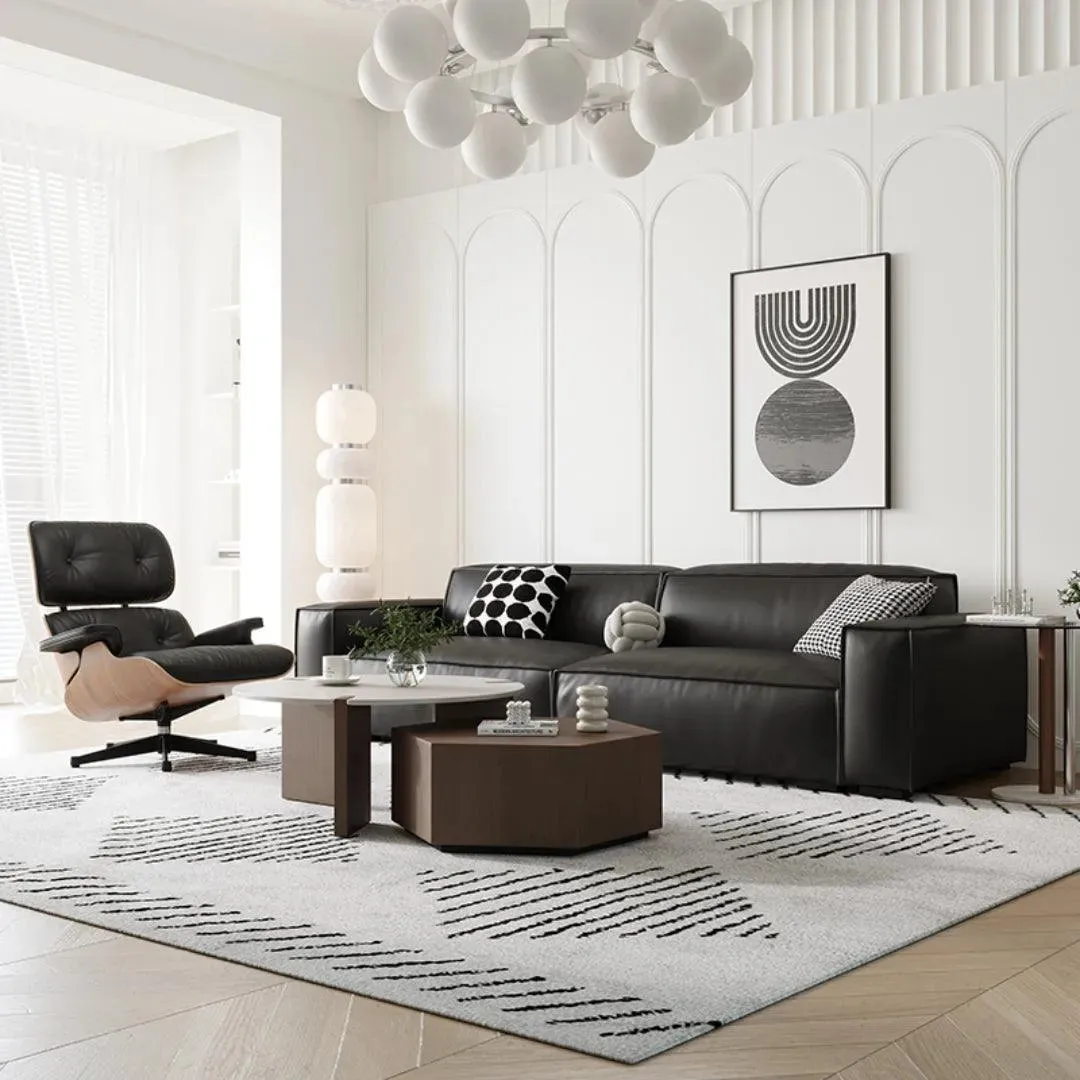 Perdue Faux Leather Sofa