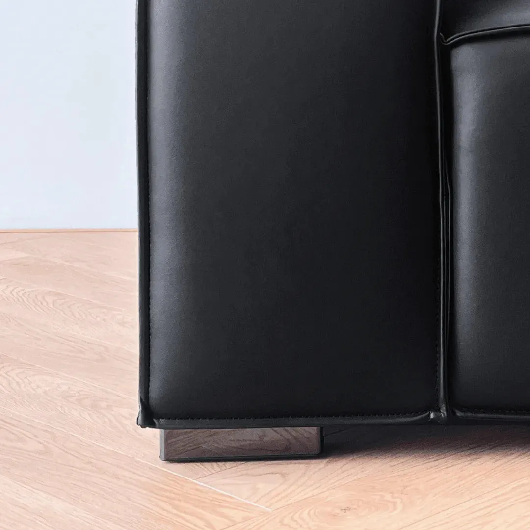 Perdue Faux Leather Sofa