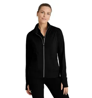 Performance Knit by Barco Arena Kangaroo Pocket Warm-Up Scrub Jacket