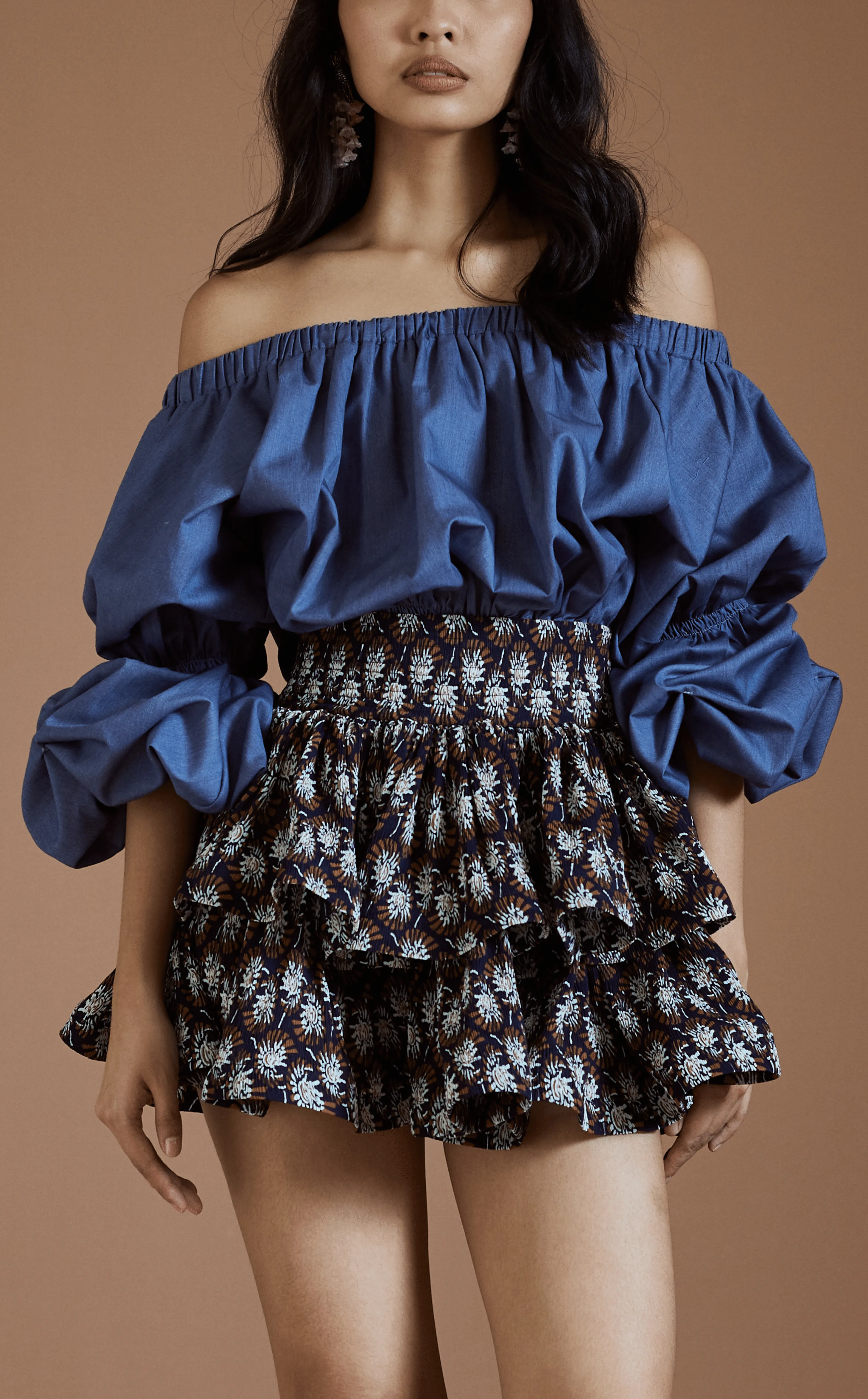 PERLA TOP - BLUE