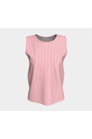 Pink Stripe tank top